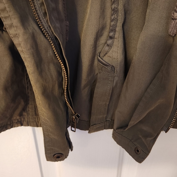Womens Trench Coat-Mossimo Supply Co. Khaki - Picture 7 of 13